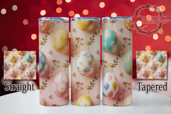 3D Festive Easter Egg 20oz Tumbler: A Creative Addition to Your Drinkware Projects