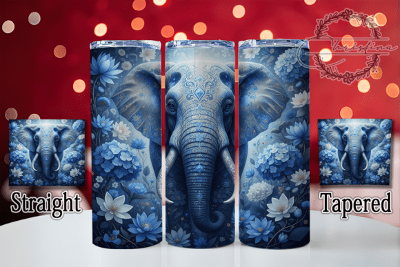 3D Floral Elephant Tumbler: A Creative Revolution in Drinkware Design