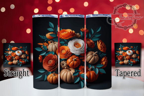 3D Pumpkin Spice Fall Vibes 20oz Tumbler: Elevating Your Drinkware Projects
