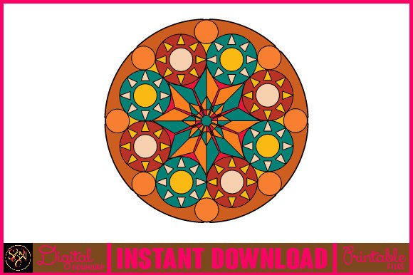 Mandala 3D Layered SVG Cut File 17: A Versatile Design for Creative Projects