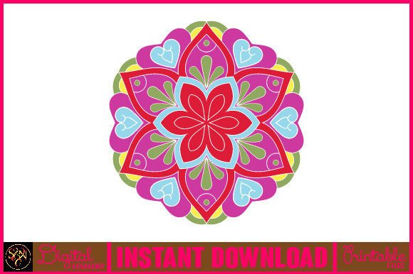 Mandala 3D Layered SVG Cut File-89