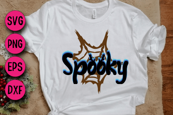 Spooky, 3D SVG Design: A Versatile and Creative Solution for All Occasions